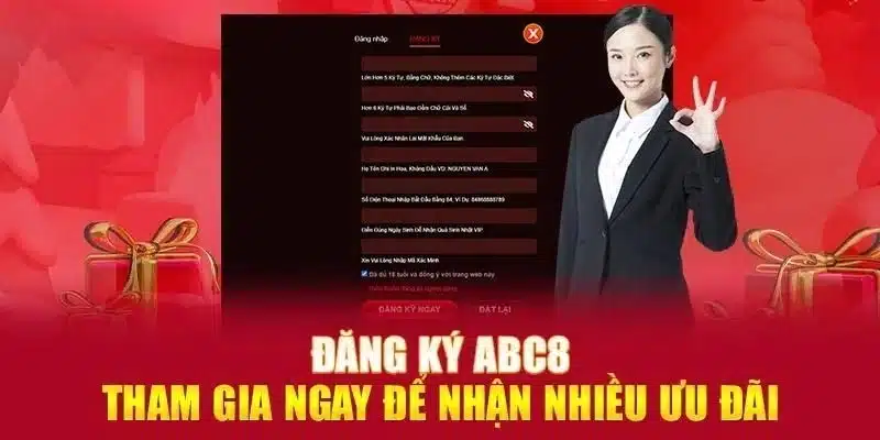 Hướng dẫn chi tiết về quy trình đăng ký ABC8